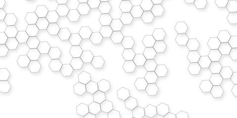 minimal geometric shapes, clean light texture, elegant futuristic pattern, modern geometric white background with various geometric hexagon, Modern white abstract background with smooth soft curves.