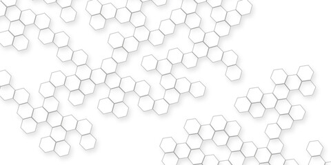 geometric patterns of Minimalist White Abstract Hexagon Pattern, abstract white hexagon Geometric Shapes Interlocking Seamlessly, Creating Modern, Clean, and Elegant Visual Harmony Across Space.