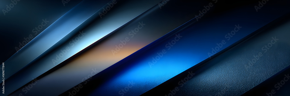 Poster abstract blue and black are light pattern with the gradient is the with floor wall metal texture sof