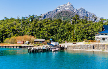 Fototapeta premium Puerto Blest, Lake Nahuel Huapi.Rio Negro Province, Patagonia, Argentina
