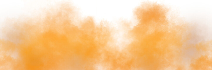 Burnt Orange Mist Overlay PNG
