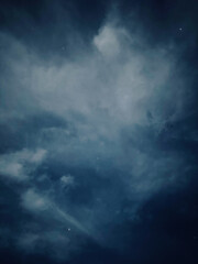 Fototapeta premium dark clouds in the sky