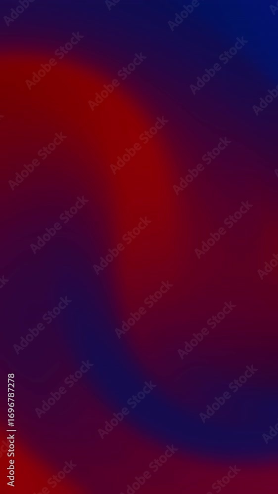Poster abstract motion of glowing red and blue waves creates a vibrant backdrop with a dynamic pattern