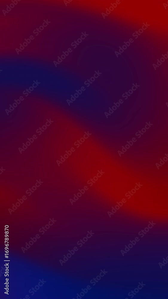 Poster abstract motion of glowing red and blue waves creates a vibrant backdrop with a dynamic pattern