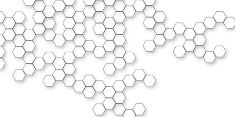 modern geometric white background with various geometric hexagon, Modern white abstract background with smooth soft curves, minimal geometric shapes, clean light texture, elegant futuristic pattern.