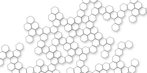 modern geometric white background with various geometric hexagon, Modern white abstract background with smooth soft curves, minimal geometric shapes, clean light texture, elegant futuristic pattern.