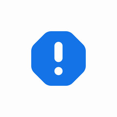 alert warning exclamation mark icon sign vector