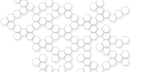 clean minimal futuristic surface, 3D texture design for technology, corporate, digital, presentation, website, wallpaper, White hexagon abstract background, seamless geometric honeycomb pattern.