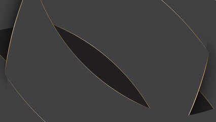 Black gold background