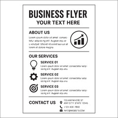 Obraz premium Business Flyer Design