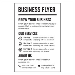 Business Flyer Design