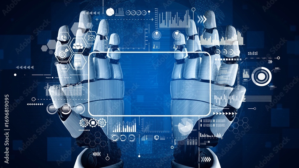 Poster data analytics and big data strategy for real-time analytics, predictive data modeling, business int