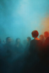 holograms of deceased loved ones manifesting as accompanying figures essence of lost moments