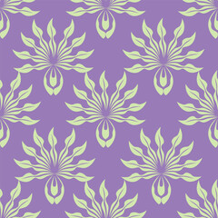 Fototapeta premium cute flower pattern image for fabric textile or wall decoration 