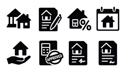 Fototapeta premium Football silhouette icon set. featuring ball, goal, whistle, flag, shoe, bottle, board, and shin guard symbols