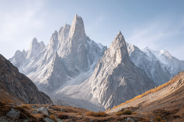 Fototapeta premium explore majestic features of world top mountains highlighting their geological wonders