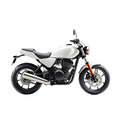 Fototapeta premium motorcycle isolated on white background