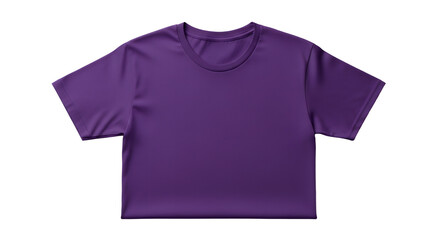 Purple TShirt Mockup Flat Lay Design Template for Branding and Apparel Promotion