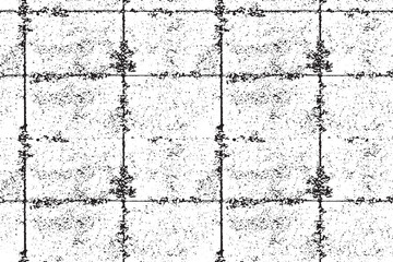 Grunge Texture of Worn Tiled Wall Background
