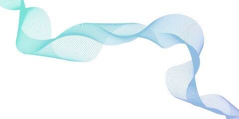 Abstract wave line background with smooth flowing curves, dynamic motion effect, modern pattern, gradient flow, elegant decorative digital design.