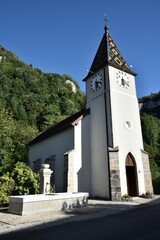 église Saint-Nithier de la Frasnée (Jura)
