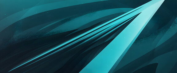 Dynamic Abstraction: A mesmerizing display of motion and energy, featuring flowing lines and a spectrum of teal hues to inspire creativity and visual storytelling.