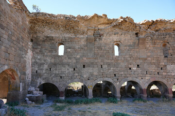 Ruins of a Church in Madensehri Village, Karaman, Konya, Turkiye