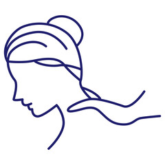 Vector graphic. Editable stroke size. Icons in flat, contour, outline, thin and linear design. Spa treatments. Simple isolated icon. Concept illustration. Sign, symbol, element. Eps 10. 