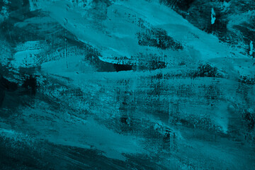 light blue colored oil painting on canvas Abstract art background artwork. Brushstrokes of paint. art Contemporary Colourful textured thick paint surface abstract rough art painting texture