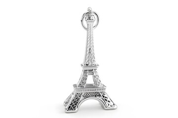 Silver Eiffel Tower Charm Wine Tag
