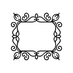 Border clip art and vector design with a white background