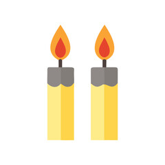 Whimsical candlelight glow a adventure vector illustration