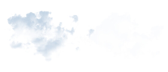 Two Clouds of pure imagination fluffy sky beautiful and dreamy in transparent background ideal for...