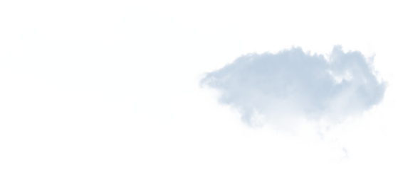 Dreamy Cloudscapes Isolated White Clouds Against Black Backdrop for Creative Digital on transparent background