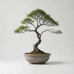 : Elegant and Minimalist Japanese Bonsai Tree Art