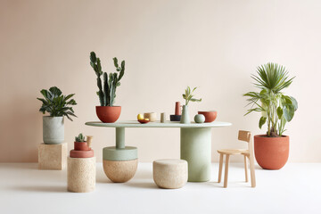 Fototapeta premium explore emerging interior design trends for across top countries focusing on seasonal adaptations