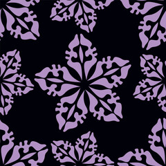 Amazing seamless floral pattern with bright colorful small flowers