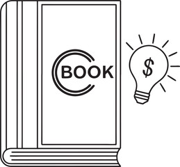 Knowledge Leads to Financial Success Concept