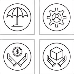 Safety, Security, and Protection Icons