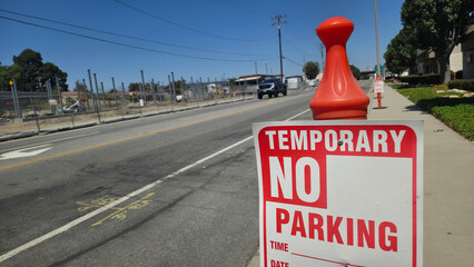 Temporary No Parking
