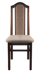 Elegant Wooden Chair with Upholstered Seat