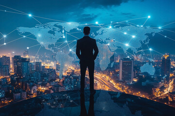 Global Network Connectivity and Urban Vision: A Silhouette Contemplating the Future