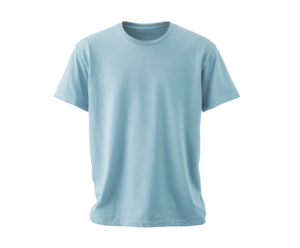 Blue shirt a grey cloth on a transparent background - Powered by Adobe