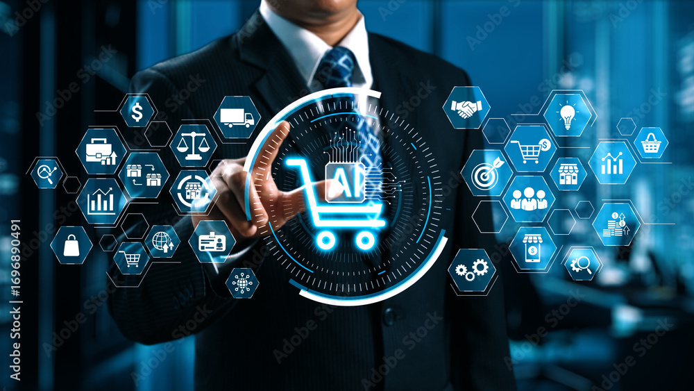 Poster ai transforms ecommerce by enabling smart product recommendations, ai automated shopping decisions, 