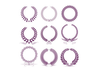 laurel wreaths
