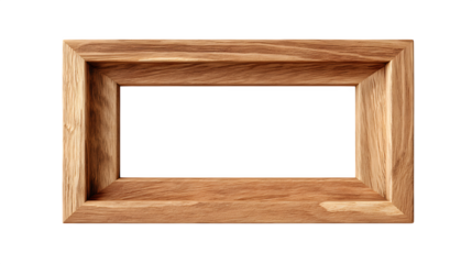 Crafted natural oak wood picture frame adds rustic charm and elegant display for cherished memories and artwork, perfect for home decor.