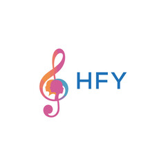 HFY  “Colorful music logo with human faces and treble clef design” HFY  Later Logo, “Creative music academy logo with silhouette heads and notes” 

HFY  music, logo, HFY  abstract, creative, HFY  colo