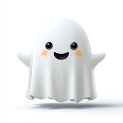 halloween ghost isolated