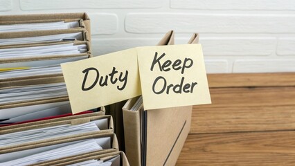 Organizing Files with Sticky Notes for Better Efficiency and Clarity