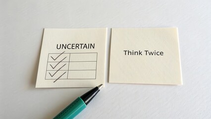 Thought-Provoking Notes on Uncertainty and Decision-Making Process